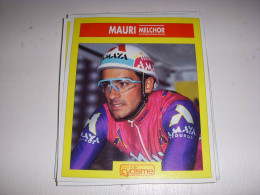 CYCLISME COUPURE 12x10 MIROIR Du CYCLISME Melchor MAURI AMAYA HISTOIRE PALMARES - Cyclisme