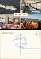 Ansichtskarte  MS "Funny Girl" 1985 - Ferries