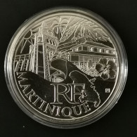 10 EURO REGIONS ARGENT 2011 MARTINIQUE / FRANCE SILVER EUROS - France