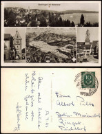Ansichtskarte Überlingen Mehrbildkarte Mit 4 Ortsansichten 1953 - Ueberlingen