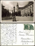 Ansichtskarte Donaueschingen Stadtteilansicht, Schloß Und Kirche 1953 - Donaueschingen