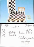 Ansichtskarte  Schach Chess - Spiel, Zeitschach Verwendet Fernschach 2004 - Contemporain (à Partir De 1950)