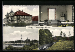 AK Wietze /Lüneburger Heide, Hotel Wietzer Hof, D. E. A., Oelgebiet  - Lüneburg