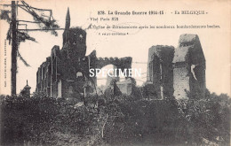 L'Eglise De Zuidschoote Après Les Nombreux Bombardements - Zuidschote - Ieper