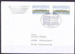 Father Of Mineralogy Georgius Agricola Cancellation, Germany 1994 Used Cover - Minerals