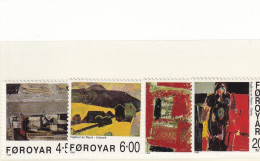 SA05 Faroe Islands 1999 Paintings By Ingálvurav Reyni Mint Stamp - Faroe Islands