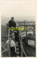 08 Montherme, Carte Photo D''une Famille à La Roche Des 7 Villages, été 1938 - Montherme