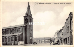 L'Eglise St. Maur Et La Place  - Herseaux - Tournai