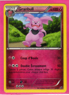 Carte Pokemon Francaise 2013 Xy Bienvenue à Kaloa 23/39 Granbull 100pv Bon Etat - XY