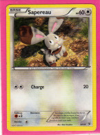 Carte Pokemon Francaise 2013 Xy Bienvenue à Kaloa 30/39 Sapereau 60pv Bon Etat - XY