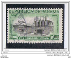 PANAMA:  1950  PRO  EDUCAZIONE  FISICA  -  1 C. VERDE  E  NERO  US. -  YV/TELL. 279 - Panama