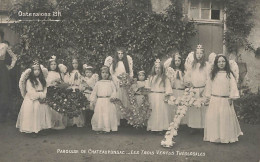 TOP - 87 - HAUTE VIENNE - CHATEAUPONSAC - Carte Photo Paroisse - Les Trois Vertus Théologales Ostensions 1911 - FR87-04 - Chateauponsac