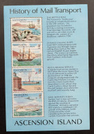 ASCENSION 1980 - NEUF**/MNH - LUXE - SHEET BLOC Mi BL 11 - YT BF 11 - LONDON 80 - BATEAUX SHIPS - Ascension