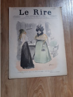 Journal Humoristique - Le Rire N°137 -   Annee 1897 - Dessin Jl Forain - Huard - 1850 - 1899