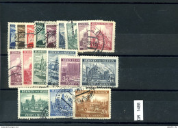 DR, Böhmen+Mähren, O, 20-37 - Used Stamps