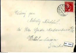 DR, Böhmen Und Mähren, Brief Mit Mi 96 - Storia Postale