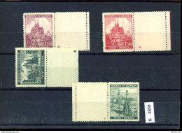 DR, Böhmen Und Mähren, Xx, 4 Marken Mit Leerfeld Und Sternchen - Unused Stamps