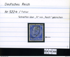 Deutsches Reich , 521 , PLF / Abart - Siehe Foto - Errors & Oddities