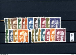 Berlin, Xx, 427 Ff., Alle Werte Heinemann - Unused Stamps