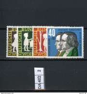 Bundesrepublik, Xx, 10 Lose U.a. 1957, 270-273 - Unused Stamps