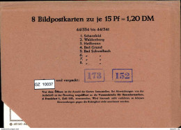 Bundesrepublik, P81, 44/334- 44/341, Mi 12,00 - Postkaarten - Ongebruikt
