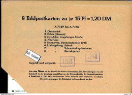 Bundesrepublik, P86, A7/49- A7/56 Mi 14,00 - Postales - Nuevos