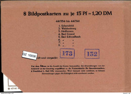 Bundesrepublik, P81, 44/334- 44/341, Mi 12,00 - Postkarten - Ungebraucht
