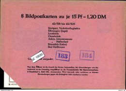 Bundesrepublik, P81, 42/318 - 42/325, Mi 12,00 - Cartes Postales - Neuves