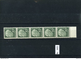 Bundesrepublik, Xx, 259 W 5-er Streifen Vom Bogenunterrand - Unused Stamps