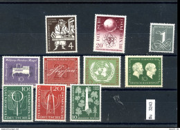 Bundesrepublik, Xx, 4 Lose U.a. 7 Paare B+S - Unused Stamps