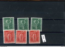 Bundesrepublik, Xx, 5 Lose U.a. 302-306 5X - Ungebraucht