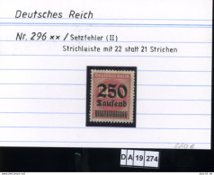 Deutsches Reich , 3 Lose U.a. 333 , PLF / Abart - Siehe Foto - Abklatsch - Errors & Oddities