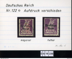 Deutsches Reich , 4 Lose U.a. 124 , PLF / Abart - Siehe Foto - Errors & Oddities