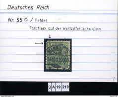 Deutsches Reich , 2 Lose U.a. 55 , PLF / Abart - Siehe Foto - Variétés & Curiosités