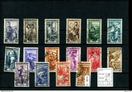 Kleine Sammlung Auf 5 A5-Karten, X, Xx, O, 5 Lose U.a. Italien, Luxemburg - Collections