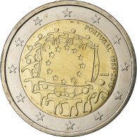 Portugal, 2 Euro, 2015, 30 Ans   Drapeau Européen, SPL+, Bimétallique, KM:New - Portogallo