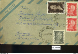 Argentinien, Brief Von 1953 - Covers & Documents