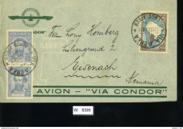 Argentinien, Luftpostbrief Von 1937 Gelaufen - Aéreo