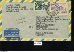 Brasilien, Luftpostbrief Von 1949 Gelaufen - Poste Aérienne
