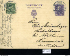 Norwegen, 3 Lose U.a. Postkarte Von 1926 Gelaufen - Collections