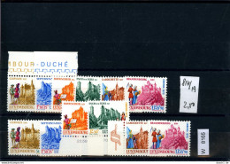 Luxemburg, Xx, X, O, 3 Lose U.a.  Kl. Sammlung Auf A6-Karte - Collections