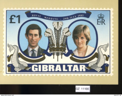 Grossbritannien, Stamp Card Set No. 1, Diana + Charles - Hochzeit 1981 - Briefe U. Dokumente