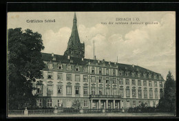 AK Erbach I. O., Gräfliches Schloss Von Der Schönen Aussicht Gesehen  - Erbach