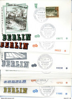 Berlin, FDC, 218-229. 12 Einzelbriefe - Autres & Non Classés