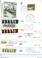 Berlin, FDC, 218-229. 12 Einzelbriefe - Other & Unclassified