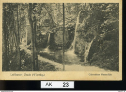 AK023, Luftkurort Urach, Gütensteiner Wasserfälle - Lörrach