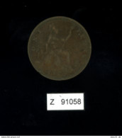 Großbritannien, One Penny, 1877, Anzahl 1 Einzellos - D. 1 Penny
