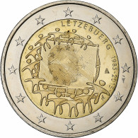 Luxembourg, 2 Euro, Drapeau Européen, 2015, SPL, Bimétallique - Luxemburg