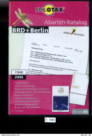Katalog, Philotax, Bundesrepublik, Und Berlin, 6. Auflage, Abarten - Katalog - Allemand