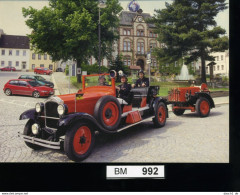 Feuerwehr, Bund - Sonderpostkarte Nicht Gelaufen - Traditionsfahrzeug Opel 16/60 - Sapeurs-Pompiers